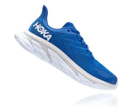 Hoka One One Clifton Edge Moški Road Tekaški Čevlji Modra / Bela SI-675092C